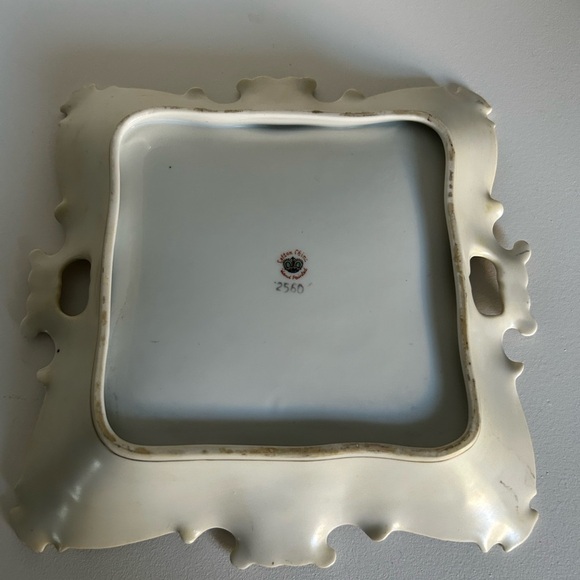 Hand Painted Vintage Lefton China Decorative Plate 2560 - Picture 4 of 7